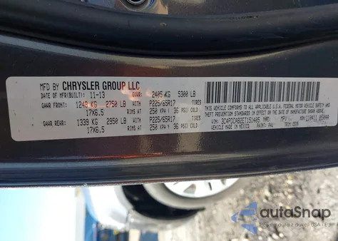 2014 Dodge Journey American Value Pkg из США, поврежденный, VIN 3C4PDCAB2ET151405